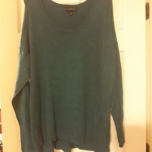 Lane Bryant Teal Sweater